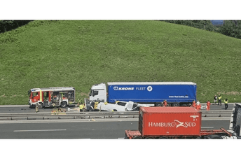 Užas u Sloveniji: Pet mrtvih u sudaru na auto-putu