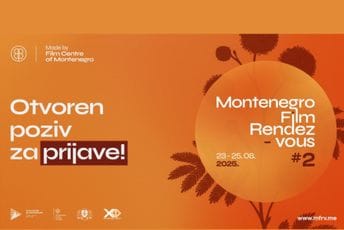 Filmski centar pozvao sineaste da se prijave za Montenegro Film Rendezvous 2025