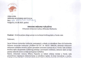 Senat DRI prvi put podnio krivičnu prijavu: Sumnjaju na pronevjeru u Fondu rada