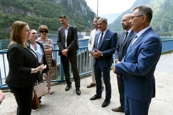 Rajnke posjetila HE "Piva"