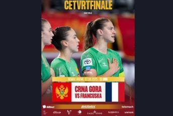 Crnogorke danas protiv Francuske za polufinale