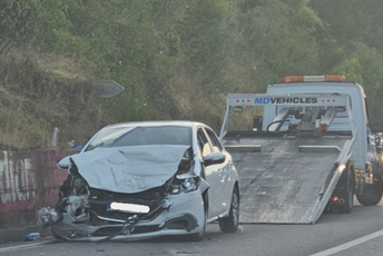 Udes kod Žute grede: Povrijeđene dvije osobe