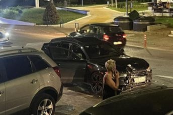 Udes u Podgorici: Sudarila se tri vozila, povrijeđeni transportovani u Urgentni centar