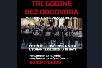 Sjutra skup na Cetinju: Porodice žrtava masakra javno će saopštiti zahtjeve