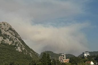Požari u Čanju i na Volujici lokalizovani, vatru gasi i hrvatski kanader