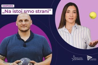 (VIDEO) Sportsko pojačanje kampanji „Na istoj smo strani“: Rakčević i Kovinić u misiji jačanja medijske pismenosti