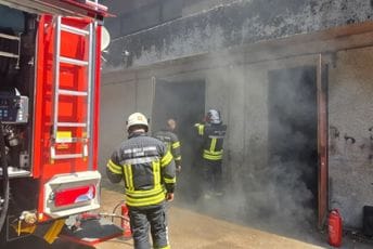 Cetinje: Gorjela trafostanica hotela Grand, vatra u mjestu Trnjine prijeti kućama