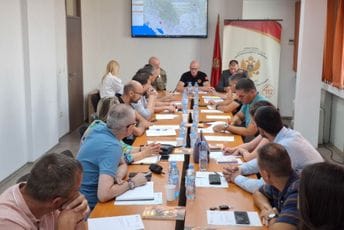 Zasijedao Operativni štab za zaštitu i spašavanje: Sistem funkcioniše koordinisano i organizovano, svi da nastave maksimalno angažovanje
