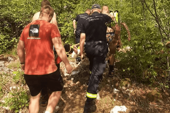 Iz kanjona Nevidio izvučena povrijeđena osoba