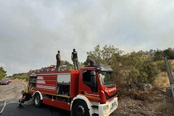 Rožaje: Prevrnuo se kamion, povrijeđena četvorica vatrogasaca