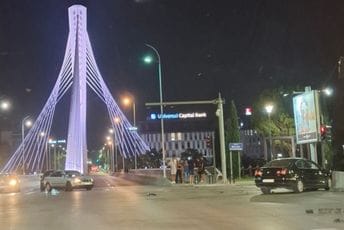 Udes na mostu Milenijum