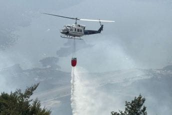 Šaranović: Flota MUP-a dobila još jedno pojačanje za gašenje požara - helikopter Bell 212
