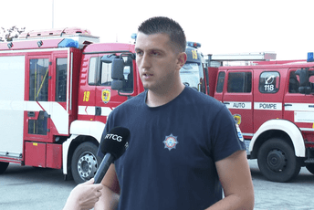 Ugašeni svi aktivni požari na teritoriji Podgorice