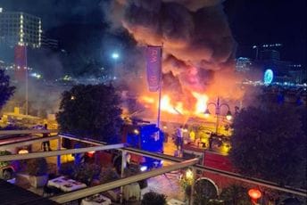 UP o požaru na jahti: Vlasnik kazao da je najvjerovatnije uzrok kvar na plovilu