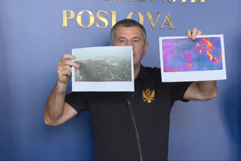 Šćepanović: Aktivno nekoliko požara manjeg intenziteta, termovizijom se prate podzemni požari koji su stvarali probleme