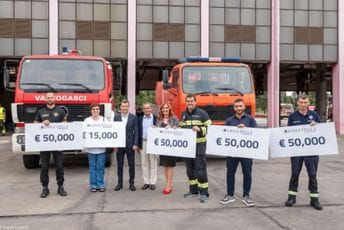 Iz Eagle Hills Montenegro vatrogascima i goranima donirali 215.000 eura