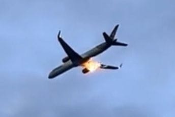 Horor iznad Italije: Avion gorio, putnici slali oproštajne poruke, ali je tragedija izbjegnuta (VIDEO)