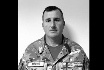 Vojska Crne Gore sjutra organizuje humanitarni marš za nastradalog vojnika Božovića