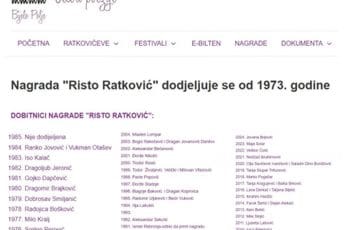 Radovan Karadžić izbrisan sa spiska dobitnika Ratkovićeve nagrade?
