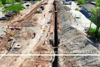 Pogledajte radove na bulevaru Vojislavljevića (VIDEO)