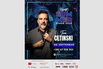 Toni Cetinski zatvara Hyatt Summer Stage – spektakl uz more u Bokokotorskom zalivu