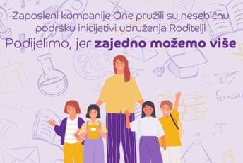 Zajedno za lakši početak školske godine - Zaposleni kompanije One četvrti put dio akcije „Podijelimo, jer zajedno možemo više“