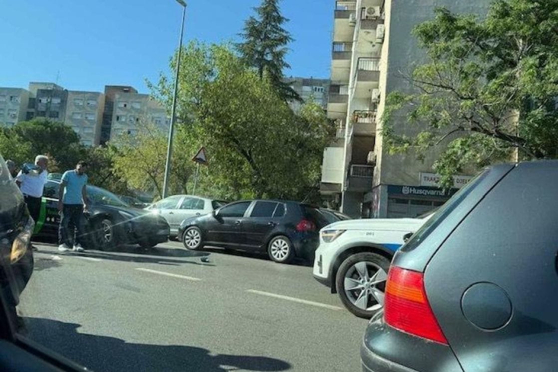 Saobraćajna nezgoda u Podgorici: Oboren pješak