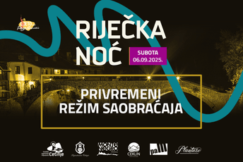U subotu privremeni režim saobraćaja zbog manifestacije “Riječka noć”