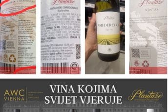 Plantaže: Uvoz bijelog rinfuznog vina je privremena mjera, nema štete za brend