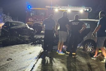 Udes na putu Cetinje - Podgorica: Povrijeđeno više osoba