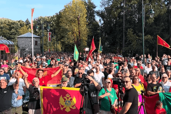 Održan skup na Cetinju: Crna Gora je danas sve osim slobodna država (FOTO / VIDEO)