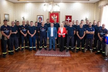 Đurašković: Služba zaštite i spašavanja ponos Cetinja i Crne Gore