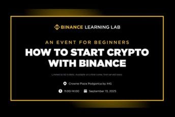 Zakoračite u svijet kripta – Binance ponovo stiže u Podgoricu i pokreće prvi Learning Lab