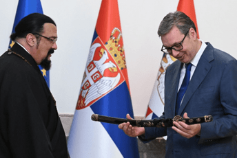 Vučić: Stiven Sigal vidi Srbiju kao drugu domovinu