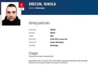 Podignuta optužnica protiv Nikole Drecuna: Optužen za ubistvo Roganovića i Kaluđerovića