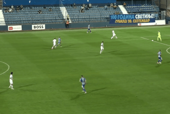 I nakon pauze - pod Goricom ista slika: Sa tribina i dalje skandiraju "uprava napolje"