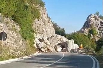 AMSCG: Saobraćaj na Obzovici i dalje u prekidu, obustave zbog radova na više dionica