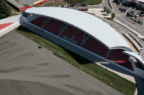 Pogledajte kako izgleda stadion na Cetinju: Bliži se otvaranje (FOTO)