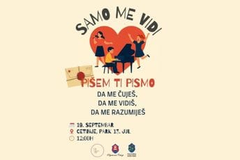 Cetinje domaćin treće inkluzivne manifestacije “Samo me vidi”