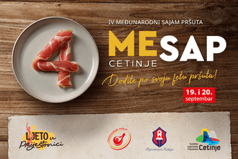 Na Cetinju u petak počinje Međunarodni sajam pršute: Posjetioce čeka bogata gastronomska ponuda