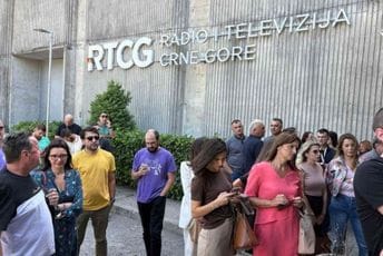 Dio zaposlenih u RTCG juče održao protest: Blamaža menadžmenta ili nemoć sindikata