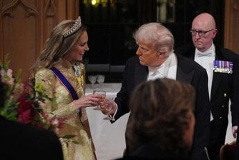 Čitač s usana otkrio šta je Donald Tramp rekao Kejt Midlton tokom službene posjete Velikoj Britaniji