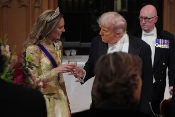 Čitač s usana otkrio šta je Donald Tramp rekao Kejt Midlton tokom službene posjete Velikoj Britaniji