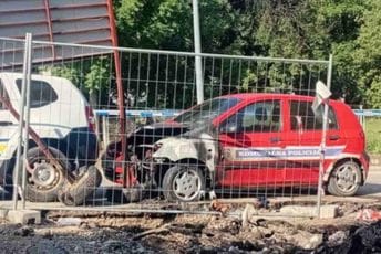 Uhapšeni vozači opštine Pljevlja i komunalni policajac: Terete ih da su zapalili automobil Komunalne policije