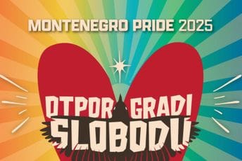 Ovogodišnja Povorka ponosa kreće od Skupštine Crne Gore