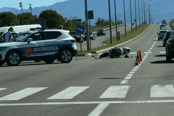 Zeta: Sudarili se motociklista i "pikap"