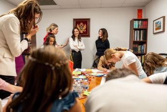 (FOTO) Radionica Milene Milatović okupila djecu crnogorske dijaspore u Njujorku
