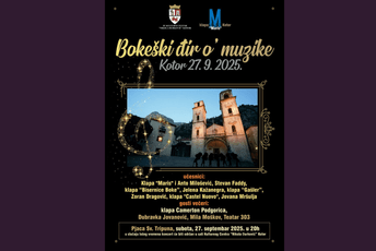 „Bokeški đir o' muzike“ u subotu u Kotoru