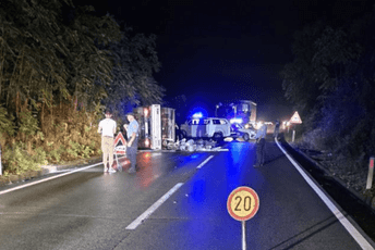 Jedna osoba poginula u prevrtanju kamiona na putu Danilovgrad - Nikšić