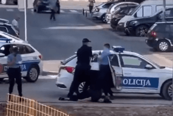 Incident na Zabjelu: Brat i sestra uhapšeni nakon sukoba sa policijom